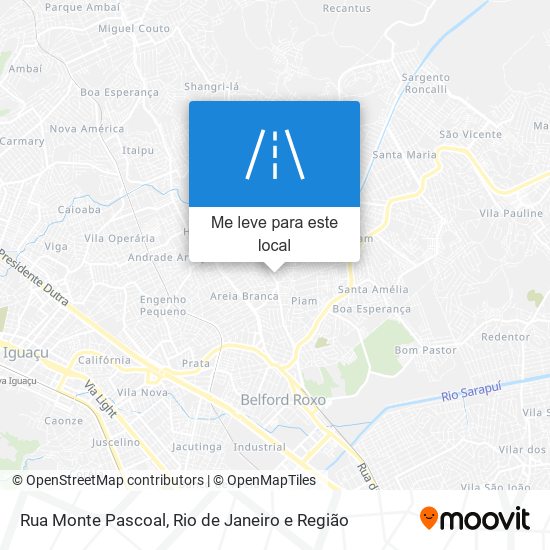 Rua Monte Pascoal mapa