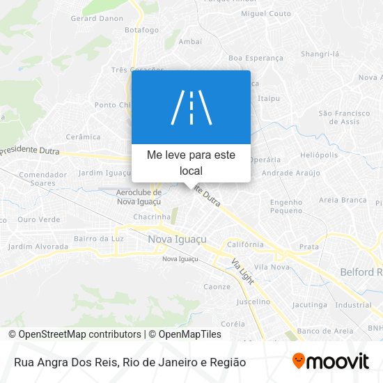 Rua Angra Dos Reis mapa