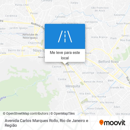 Avenida Carlos Marques Rollo mapa