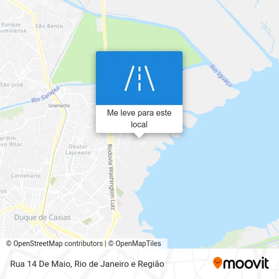 Rua 14 De Maio mapa