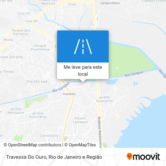 Travessa Do Ouro mapa