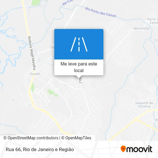 Rua 66 mapa