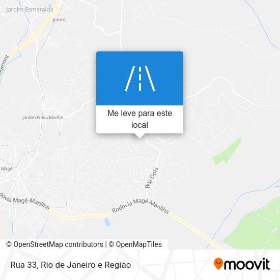Rua 33 mapa