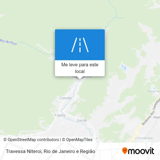 Travessa Niteroi mapa