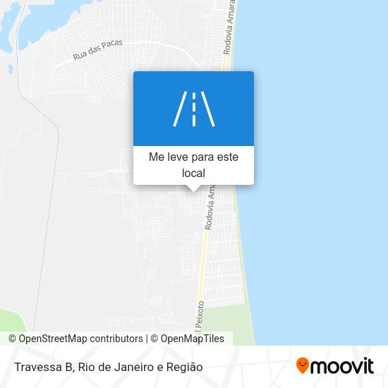 Travessa B mapa