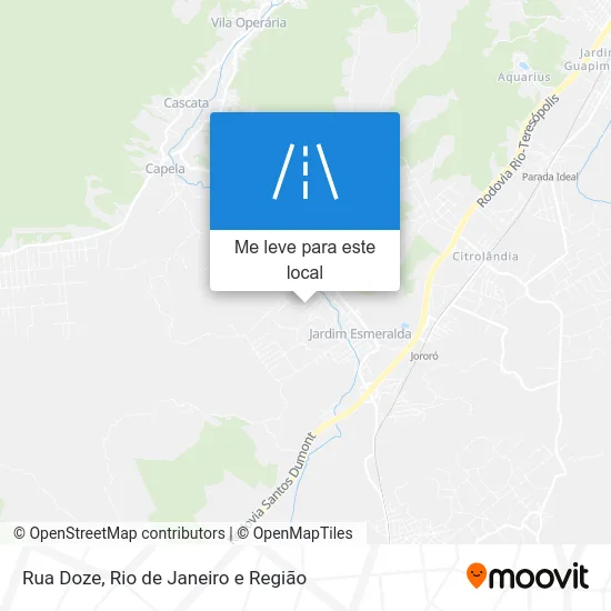 Rua Doze mapa