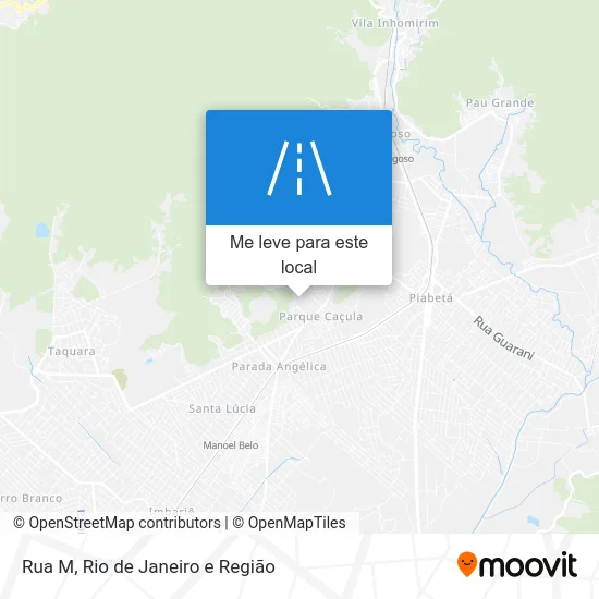 Rua M mapa