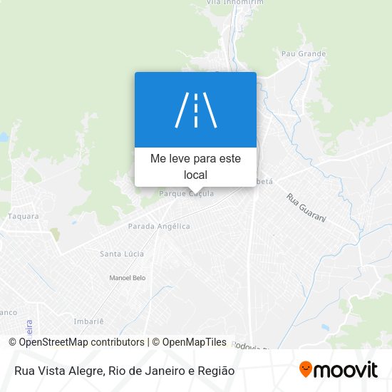 Rua Vista Alegre mapa