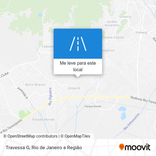 Travessa G mapa