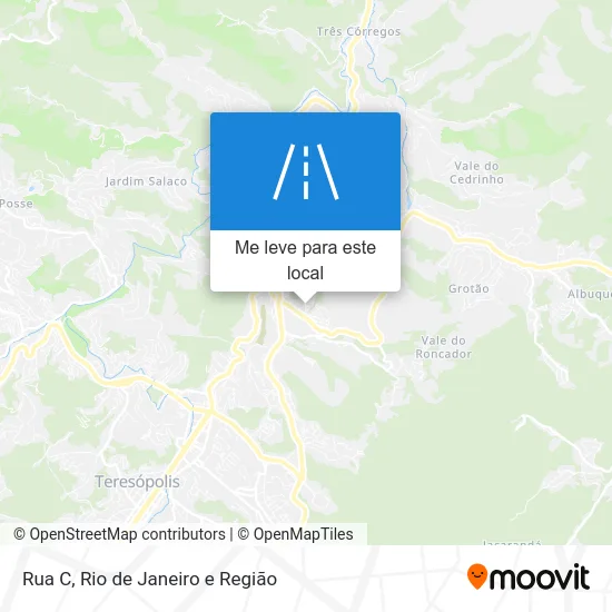 Rua C mapa