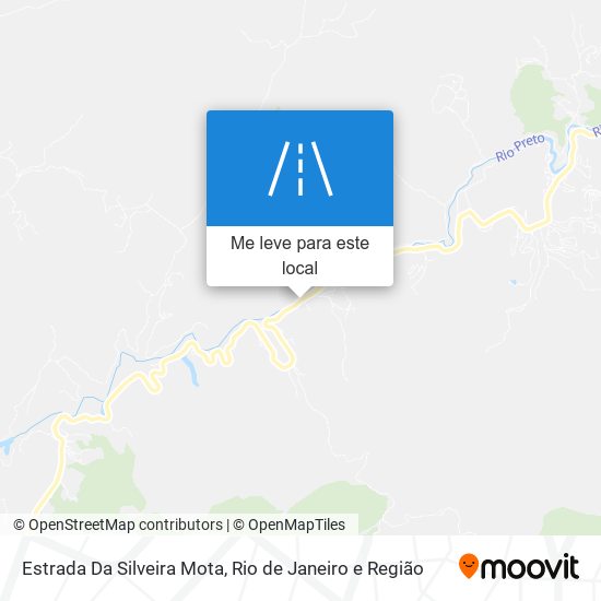 Estrada Da Silveira Mota mapa