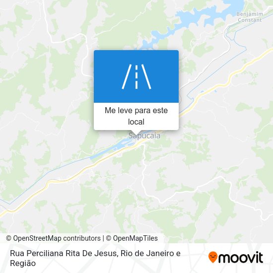Rua Perciliana Rita De Jesus mapa