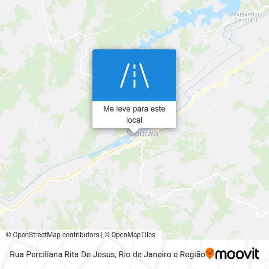 Rua Perciliana Rita De Jesus mapa