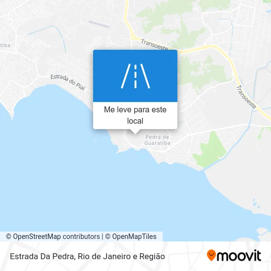 Estrada Da Pedra mapa