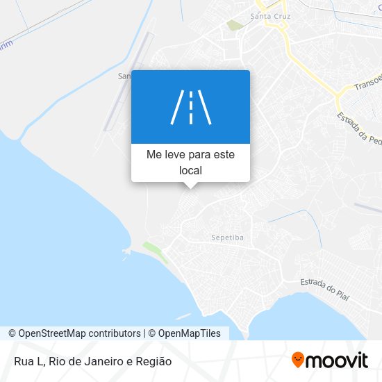 Rua L mapa