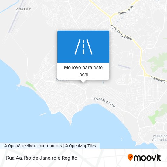 Rua Aa mapa