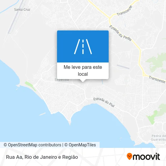 Rua Aa mapa