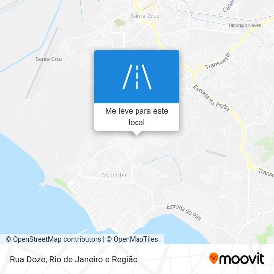 Rua Doze mapa