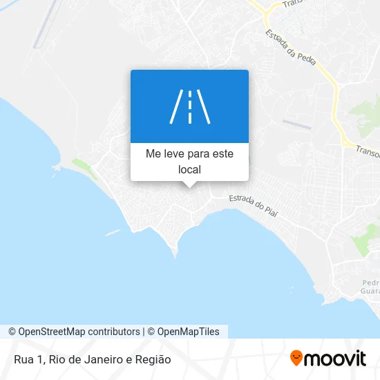 Rua 1 mapa