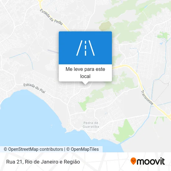 Rua 21 mapa