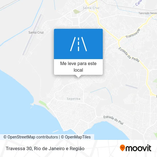 Travessa 30 mapa