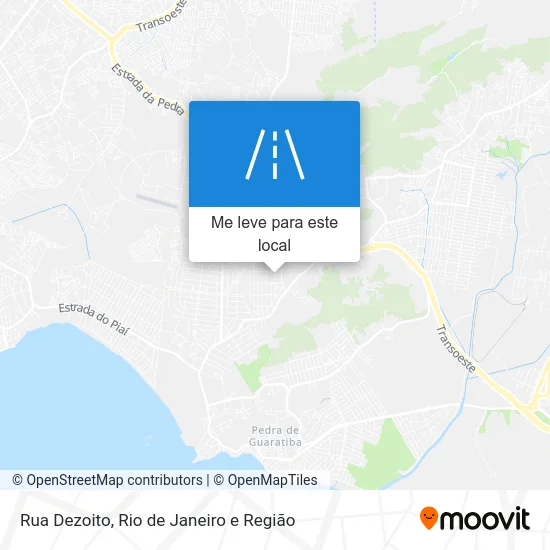 Rua Dezoito mapa