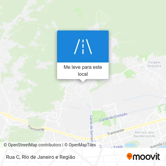 Rua C mapa
