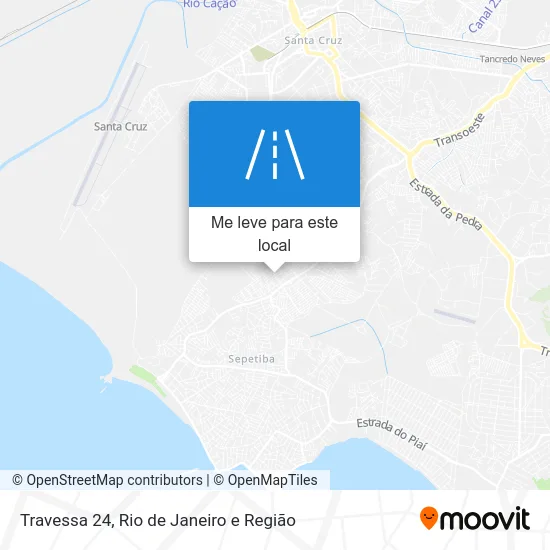 Travessa 24 mapa