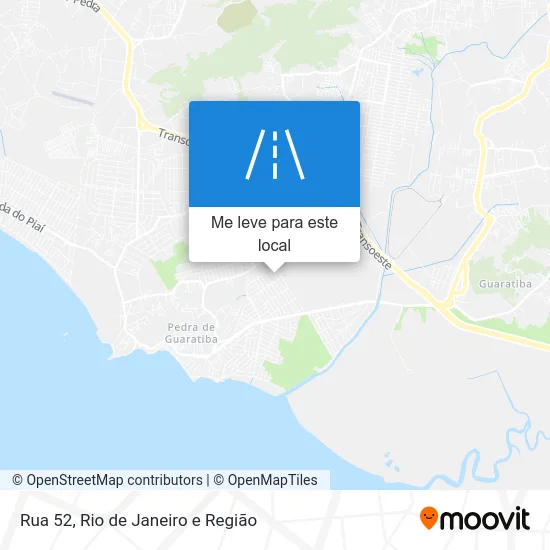 Rua 52 mapa