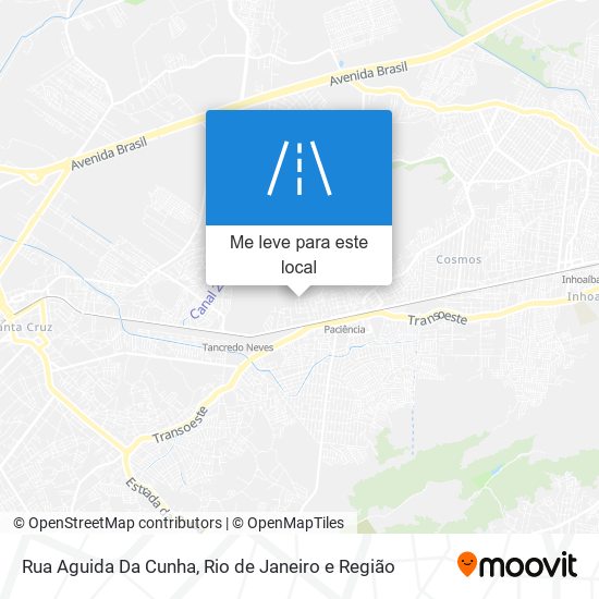 Rua Aguida Da Cunha mapa