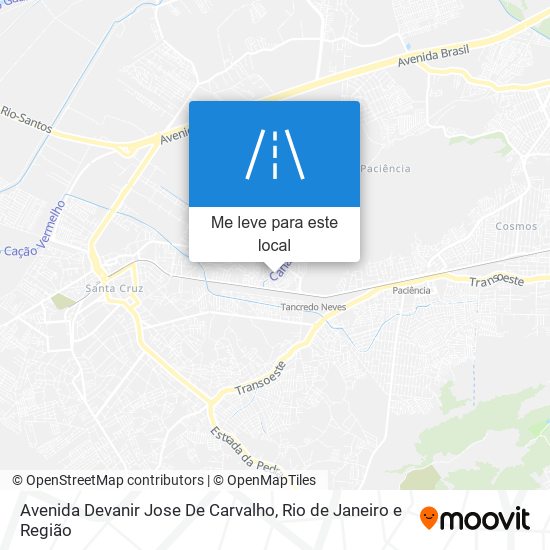 Avenida Devanir Jose De Carvalho mapa