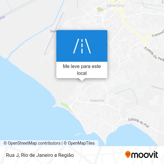Rua J mapa