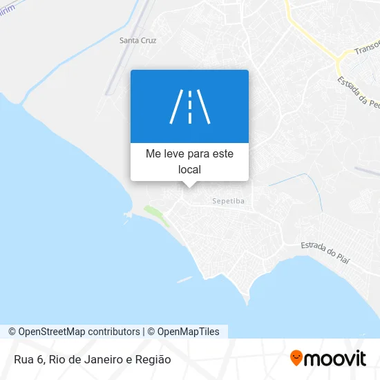 Rua 6 mapa