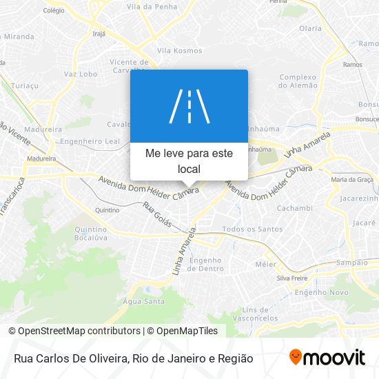 Rua Carlos De Oliveira mapa