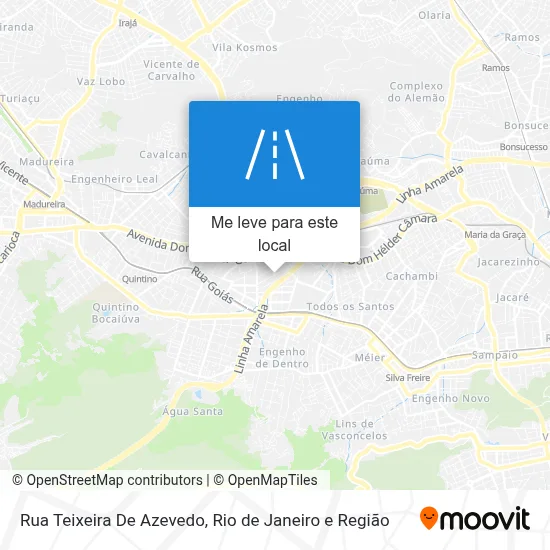 Rua Teixeira De Azevedo mapa