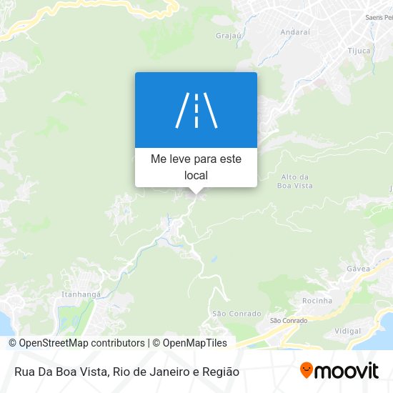 Rua Da Boa Vista mapa