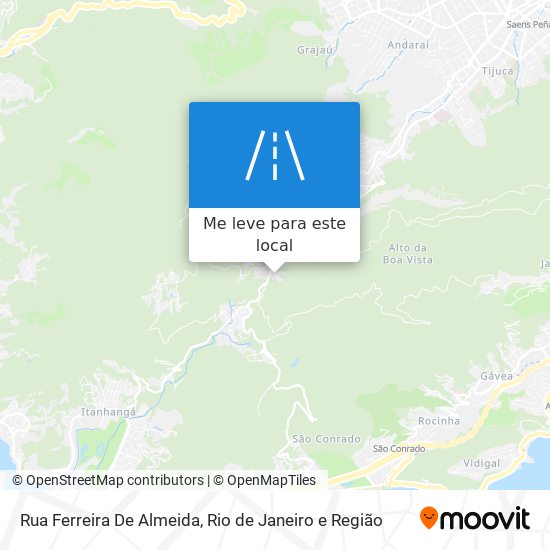 Rua Ferreira De Almeida mapa
