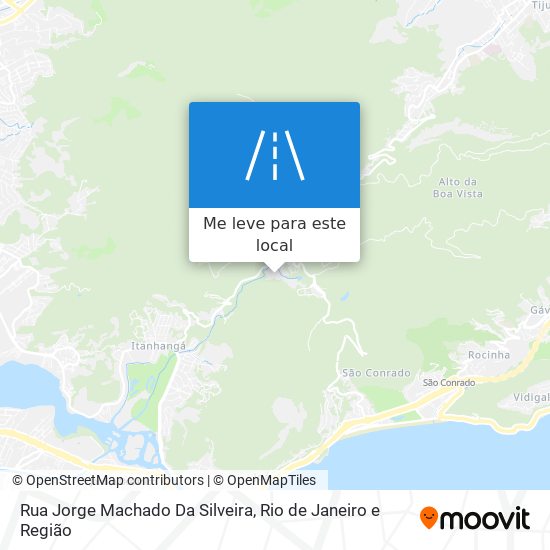 Rua Jorge Machado Da Silveira mapa