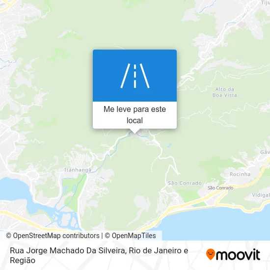 Rua Jorge Machado Da Silveira mapa