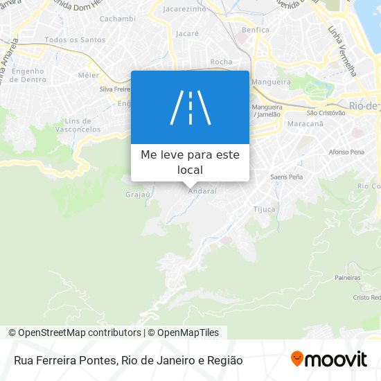 Rua Ferreira Pontes mapa