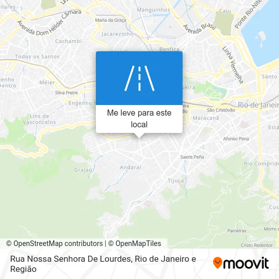 Rua Nossa Senhora De Lourdes mapa