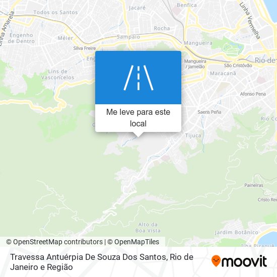 Travessa Antuérpia De Souza Dos Santos mapa