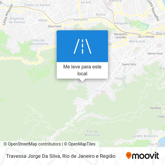 Travessa Jorge Da Silva mapa
