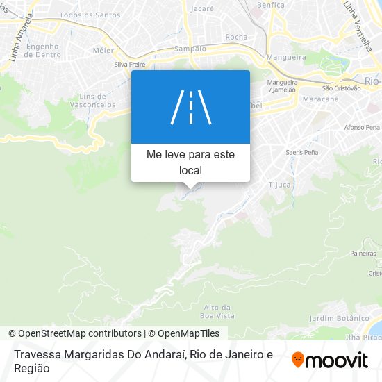 Travessa Margaridas Do Andaraí mapa