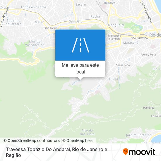 Travessa Topázio Do Andaraí mapa