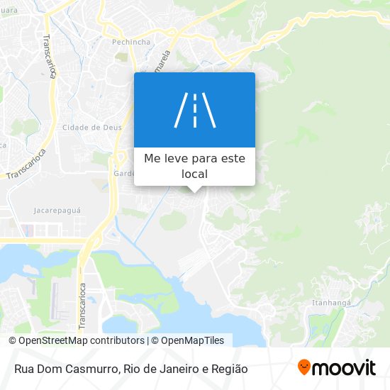 Rua Dom Casmurro mapa