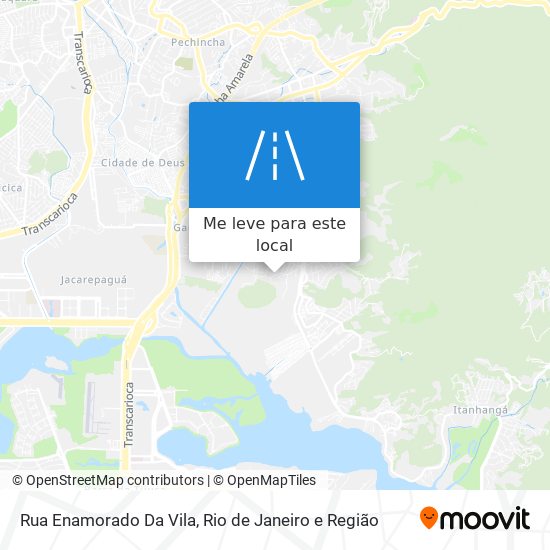 Rua Enamorado Da Vila mapa