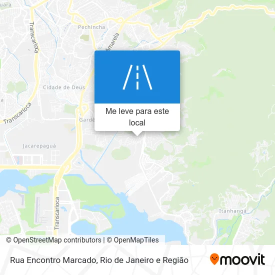 Rua Encontro Marcado mapa