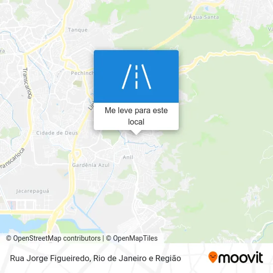 Rua Jorge Figueiredo mapa