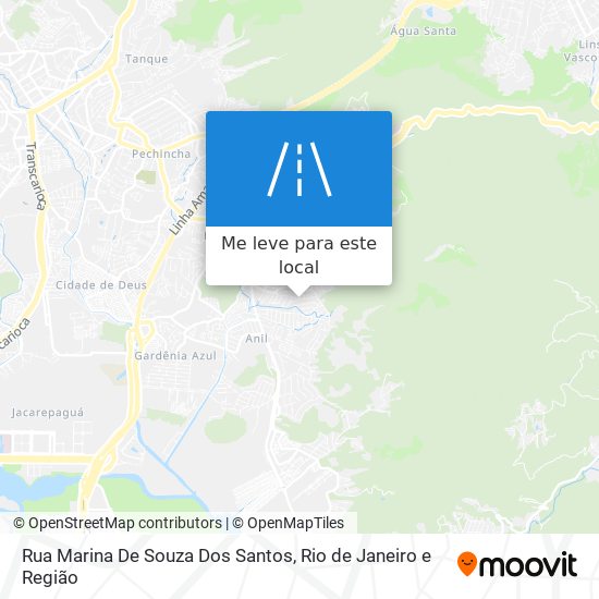 Rua Marina De Souza Dos Santos mapa